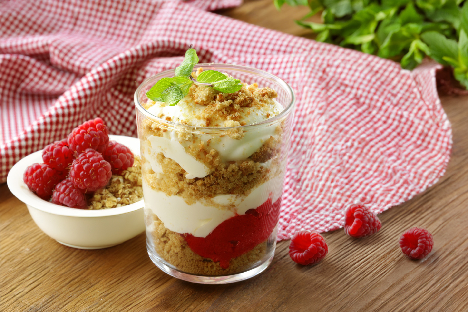 Snídaně: cheesecake do skleničky